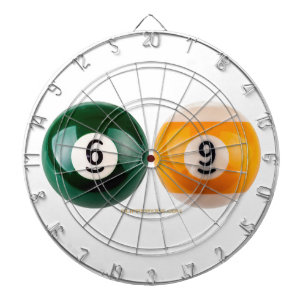 Cible De Fléchettes SlipperyJoe 69 table de billard dur deux boules de