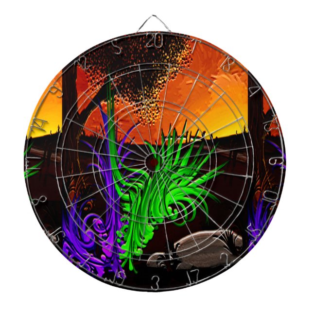 Cible De Fléchettes Souvenirs_ (Devant)