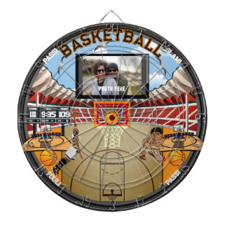 Cible De Fléchettes Stade de basket-ball personnalisé