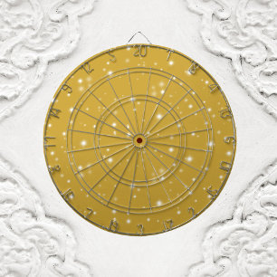 Cible De Fléchettes Starlight Boho Gold