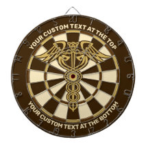 Table Celtique Caduceus Dartboard avec texte perso