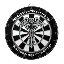 Table Celtique Caduceus Dartboard avec texte perso