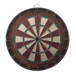 Cible De Fléchettes Tableau Brown