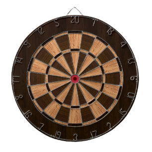 Cible De Fléchettes Tableau classique en bois