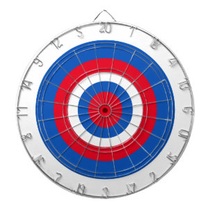 Cible De Fléchettes Tableau de bord - Anneaux concentrés en WBR
