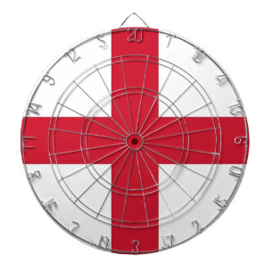 Cible De Fléchettes Tableau de bord avec Drapeau d'Angleterre