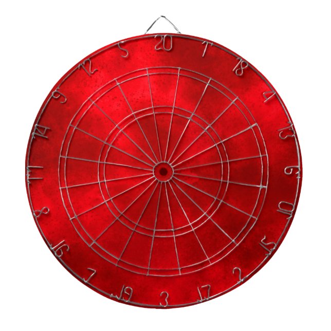 Cible De Fléchettes Tableau de bord de l'effet Cloud rouge (Devant)