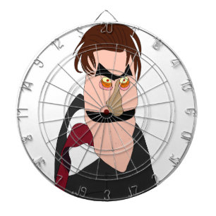 Cible De Fléchettes Tableau de bord de marionnettes homme gourmand