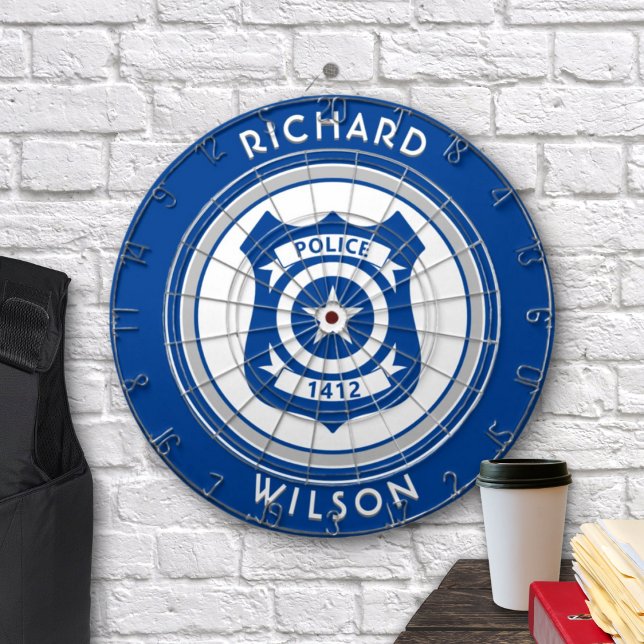 Cible De Fléchettes Tableau de bord des dossiers de police (Créateur téléchargé)