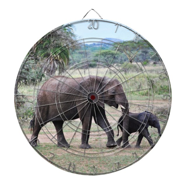 Cible De Fléchettes Tableau de bord des éléphants (Devant)