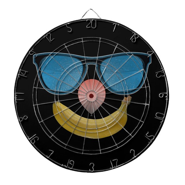 Cible De Fléchettes Tableau de bord du sourire (Devant)