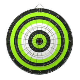 Cible De Fléchettes Tableau de bord/vert