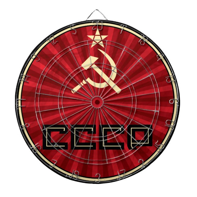Cible De Fléchettes Tableau de fléchettes CCCP 2 (Devant)