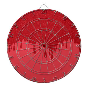 Cible De Fléchettes Tableau de fléchettes personnalisé rouge tomate Dr
