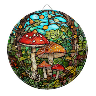 Cible De Fléchettes Tableau des champignons