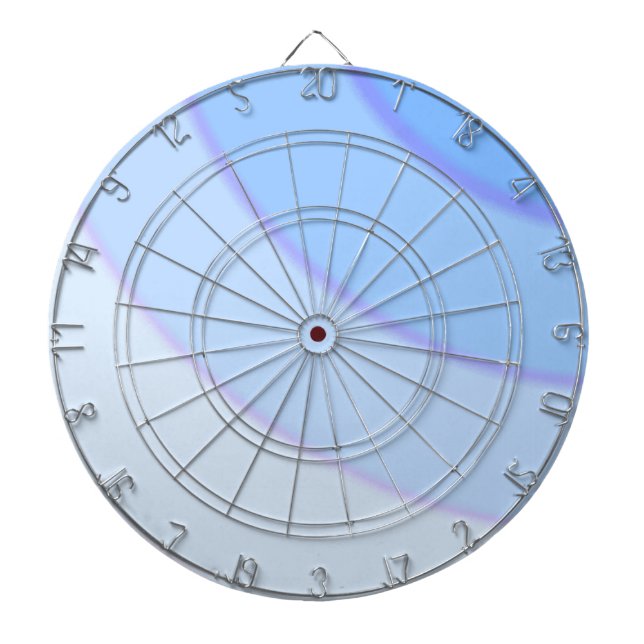 Cible De Fléchettes Tableau noir à perles bleues (Devant)
