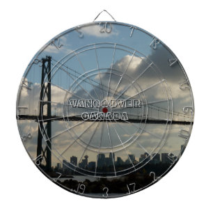 Cible De Fléchettes Tableau noir de Vancouver Lions Gate Souvenir Darb