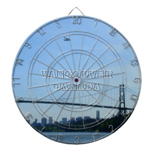 Cible De Fléchettes Tableau noir de Vancouver Lions Gate Souvenir Darb