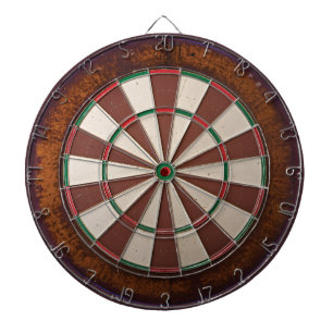 Cible De Fléchettes Tableau noir gris neutre