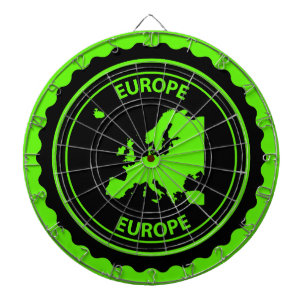 Cible De Fléchettes Tampon en caoutchouc de l'Europe