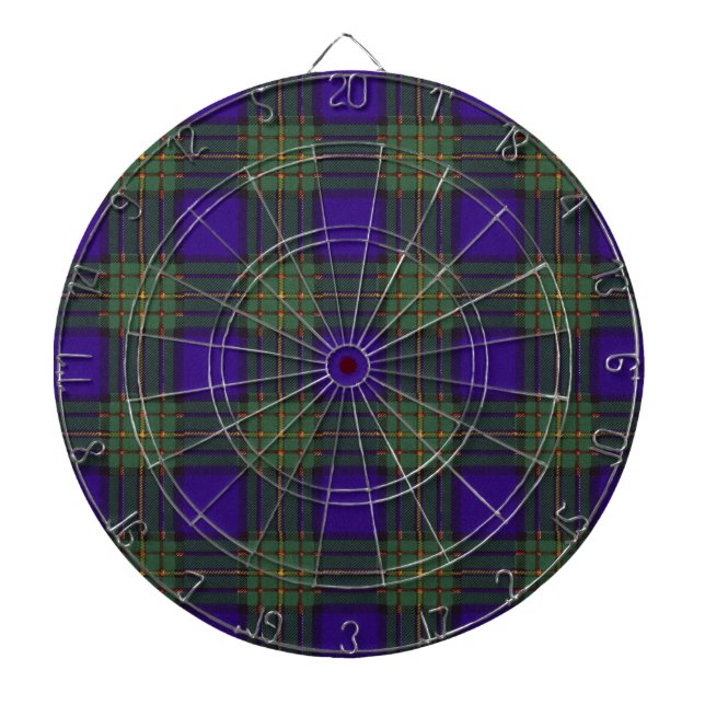 Cible De Fléchettes Tartan d'écossais de Maclaren (Devant)