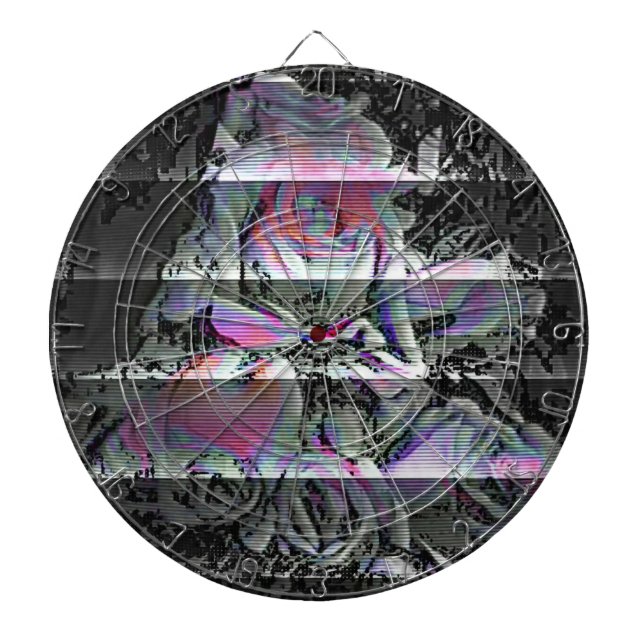 Cible De Fléchettes Techno Bouquet (Devant)