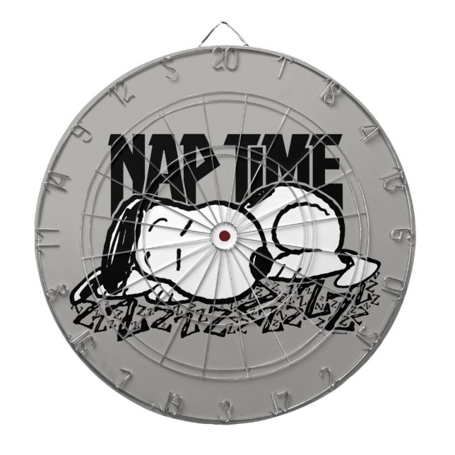 Cible De Fléchettes Tee - shirt | Snoopy Nap Time (Devant)