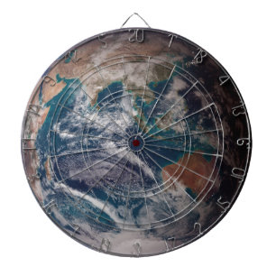 Cible De Fléchettes Terre de marbre bleu (hémisphère oriental)