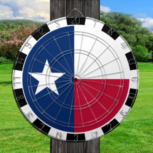 Cible De Fléchettes Texas Dartboard USA & Texas Flag / plateau de jeu