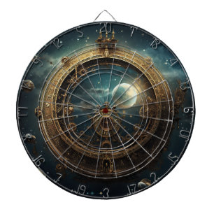 Cible De Fléchettes Tige céleste Steampunk
