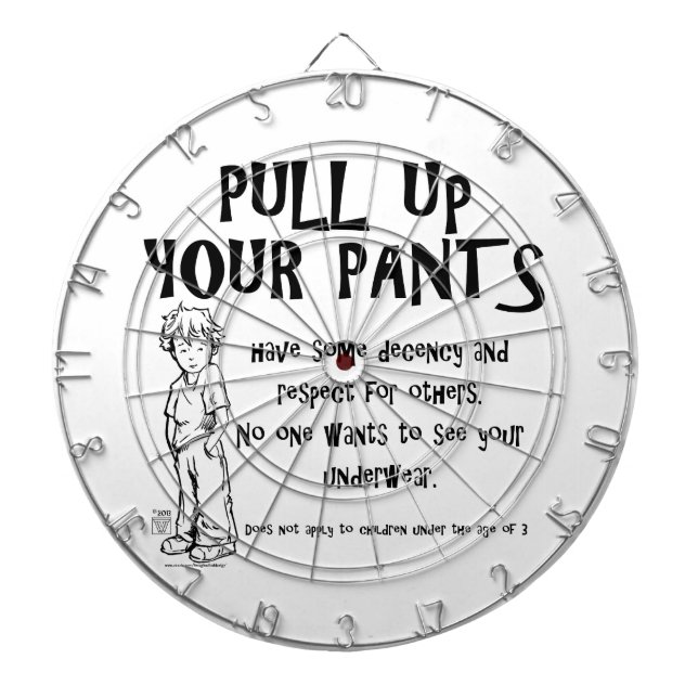 Cible De Fléchettes Tirez sur votre pantalon (Devant)
