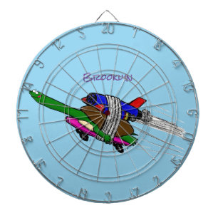Cible De Fléchettes Tortue volante
