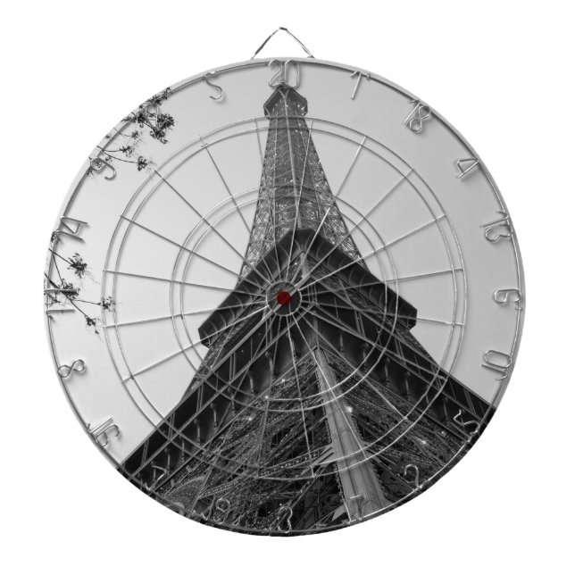 Cible De Fléchettes Tour Eiffel (Devant)
