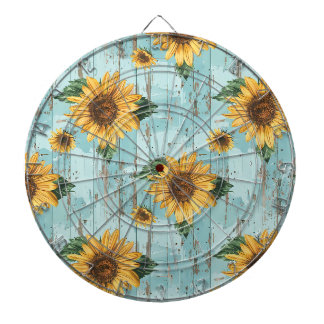 Cible De Fléchettes tournesol
