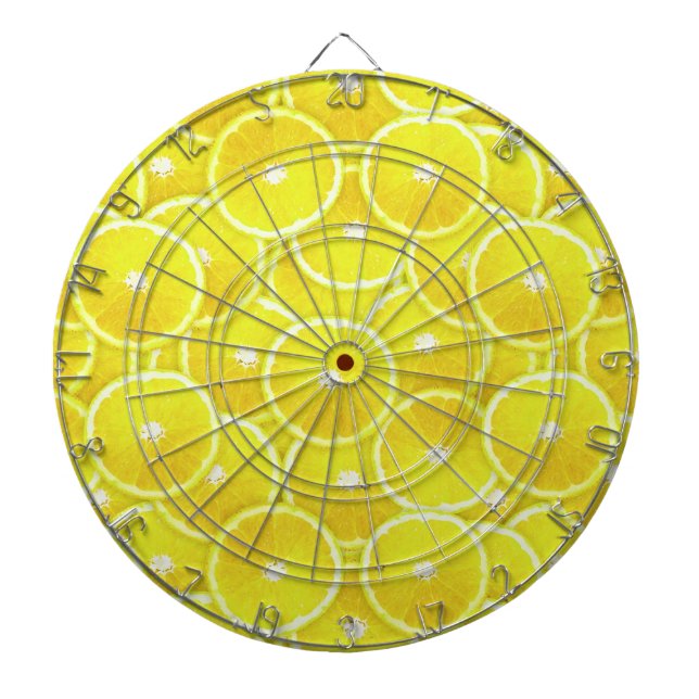 Cible De Fléchettes Tranches de citron (Devant)