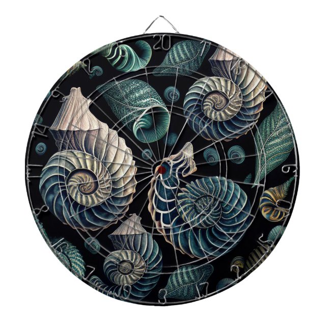 Cible De Fléchettes Trésors marins (Devant)