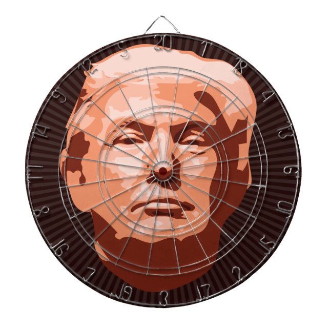 Cible de flechettes Trump (Devant)
