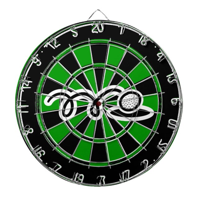 Cible De Fléchettes Un cadeau de golf unique - Table à fléchettes avec (Devant)