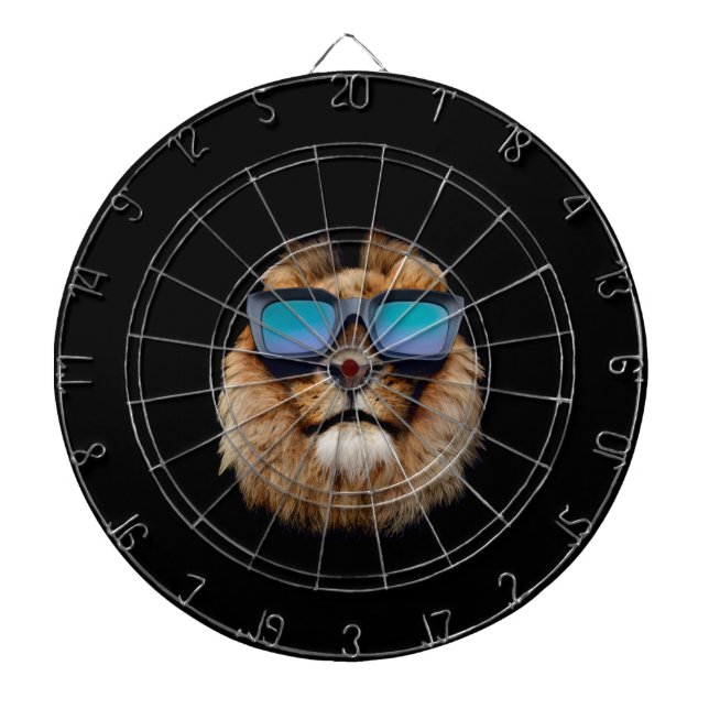 Cible De Fléchettes Un chat Cool (Devant)