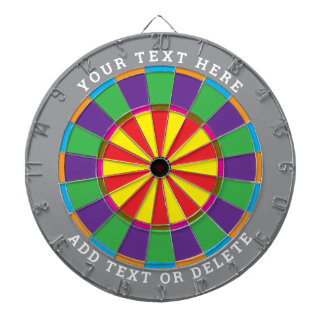 Cible De Fléchettes Unique Personalized Customizable Dartboard