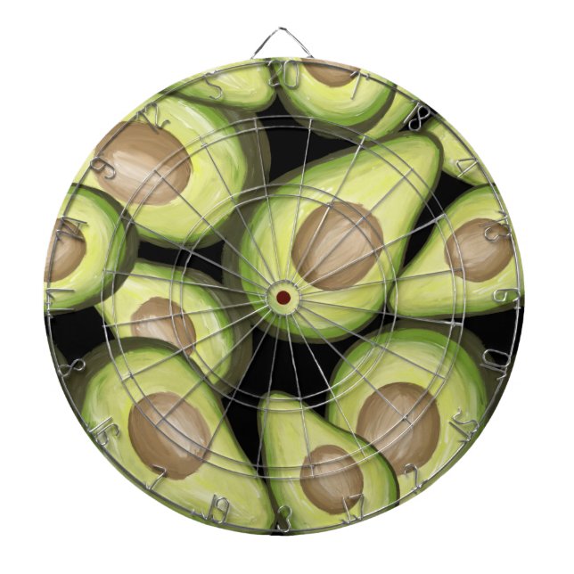 Cible De Fléchettes Végétal Cuit Gourmet Avacados (Devant)