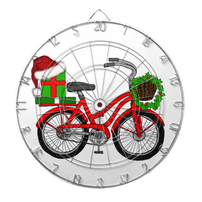 Cible De Fléchettes vélo xmas (Devant)