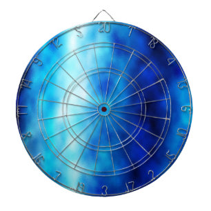 Cible De Fléchettes Verre bleu