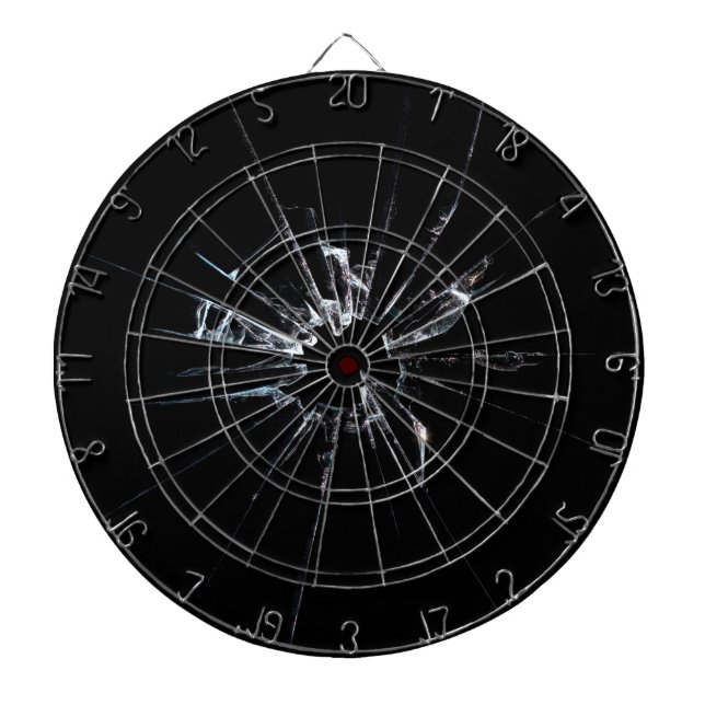 Cible De Fléchettes Verre cassé no 1 (Devant)