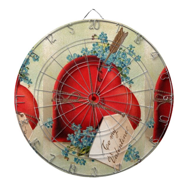 Cible De Fléchettes Vintage Big Red (Devant)