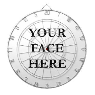 Cible De Fléchettes Votre visage photo personnalisée