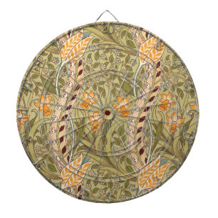 Cible De Fléchettes William Morris Daffodil Garden Flower Classic Bota