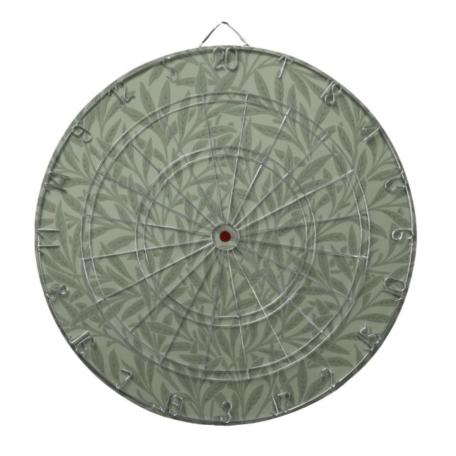 Cible De Fléchettes William Morris Willow Flower Classic (Devant)