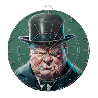 Cible De Fléchettes Winston Churchill Dartboard
