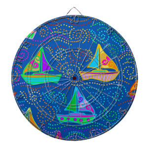 Cible De Fléchettes Yacht d'été